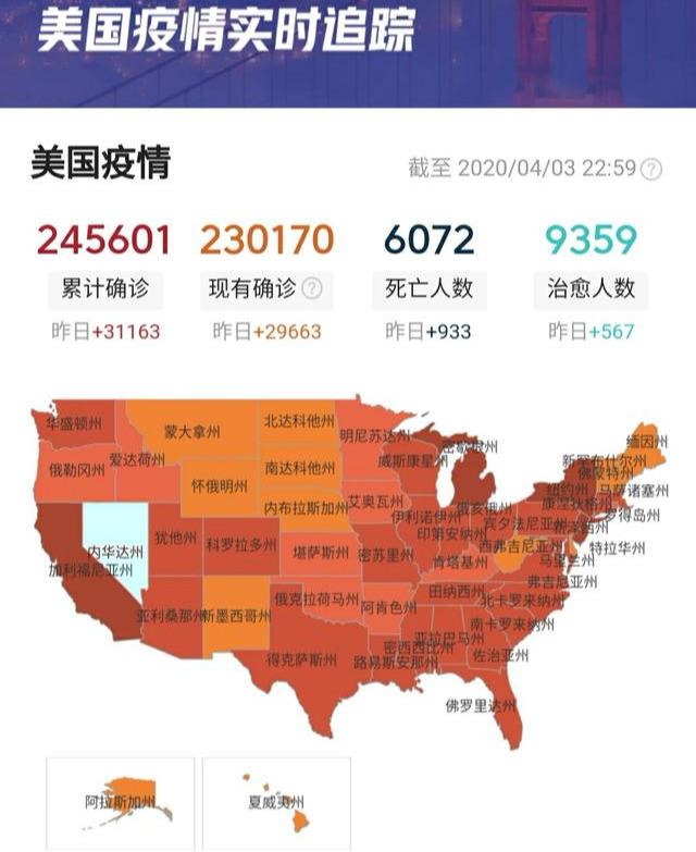 美国今日疫情最新消息概述